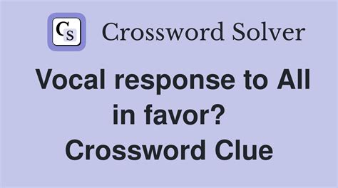 in favour of crossword clue|in favour of 3 letters.